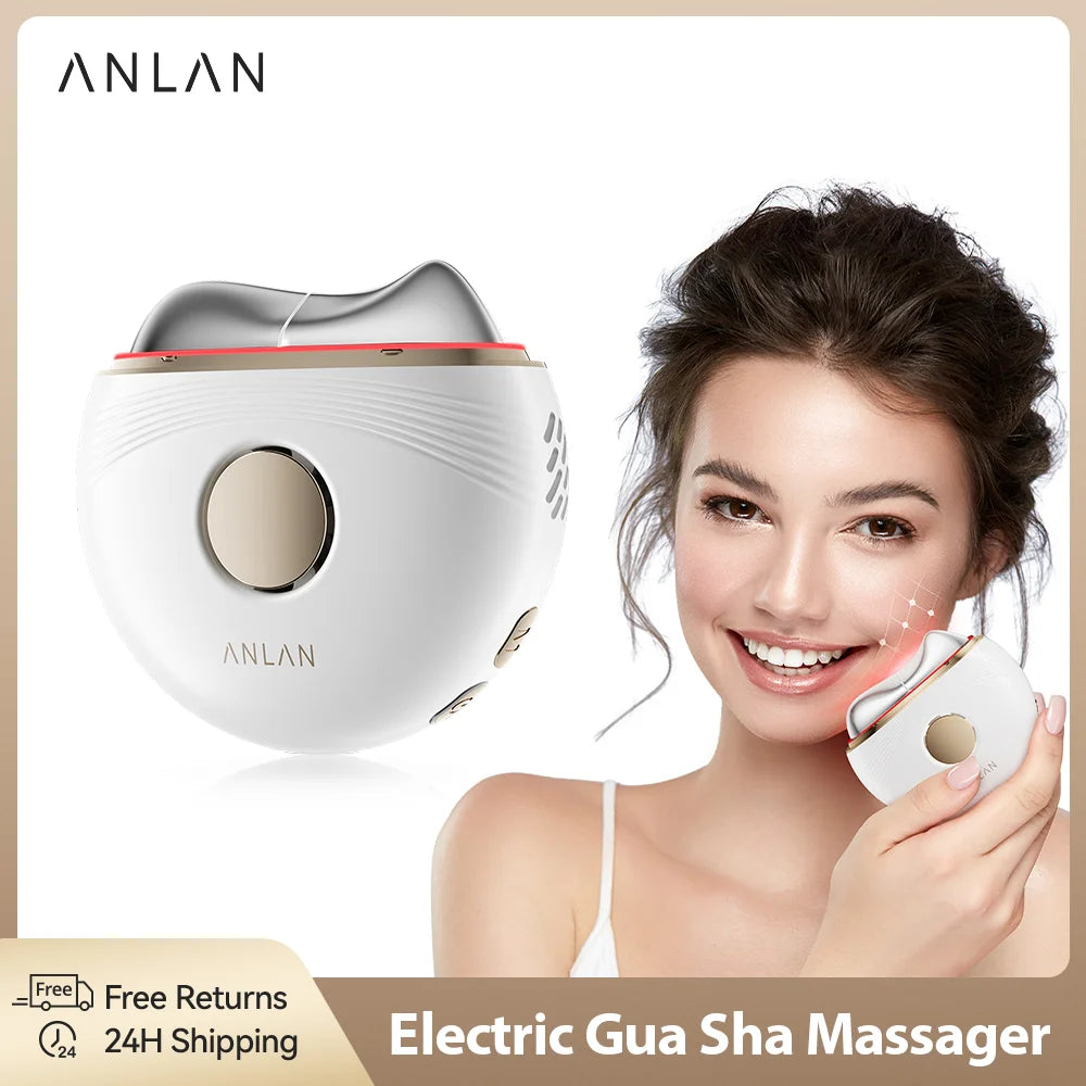 Dispositivo elétrico Guasha Massageador Elevação Facial