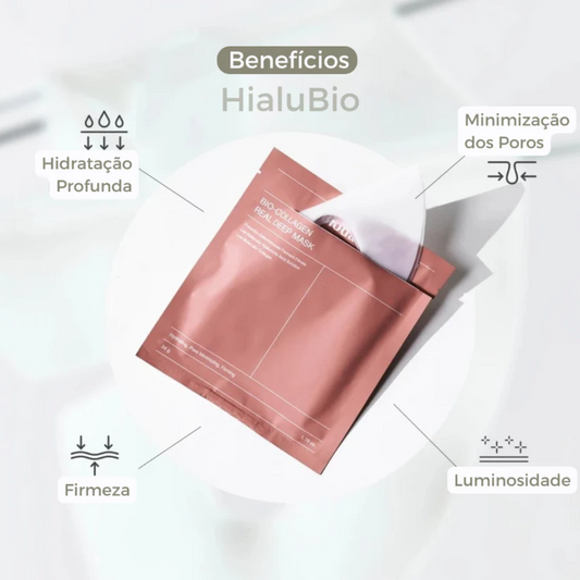 Máscara de Hidratação Profunda Colágeno - HialuBio
